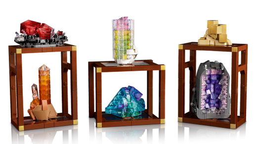 Lego Ideas – Mineraliensammlung