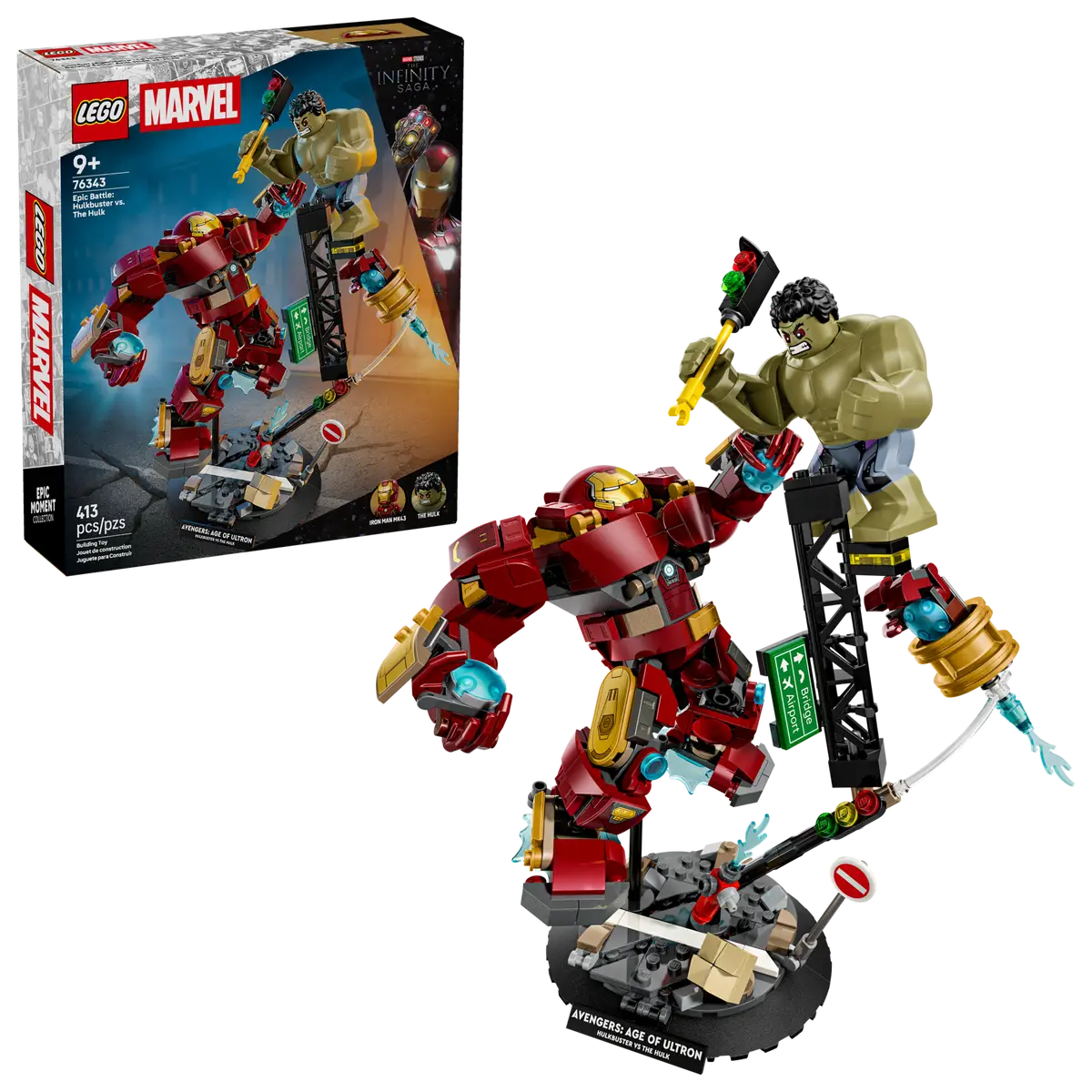 Lego Marvel - Batalla Legendaria: Hulkbuster vs. Hulk