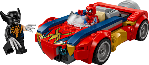 Lego Marvel - Автомобиль Человек-паук против Росомахи (Веномизированный)