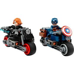 Lego Marvel Black Widow and Captain America Motorcycles — Juguetesland