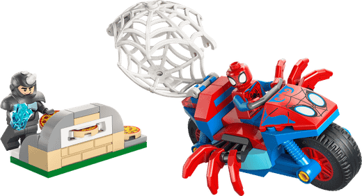 Lego Marvel - Spidey sulla sua moto contro Rhino