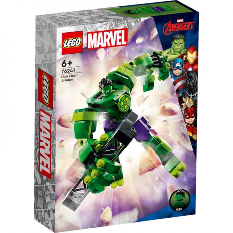 Lego Marvel - Armatura robotica di Hulk dei supereroi