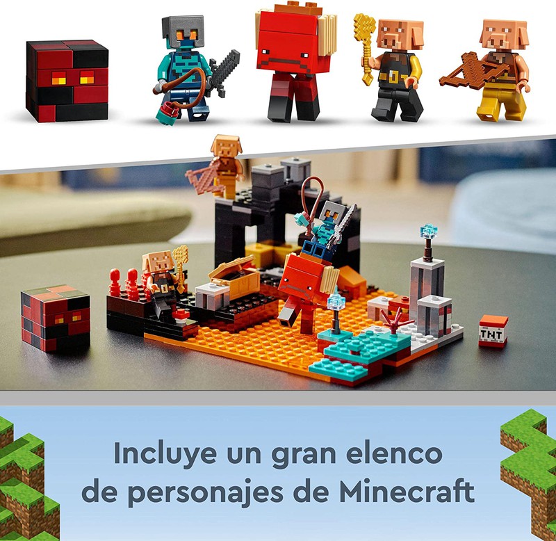 Lego Minecraft - Bastião do Nether — Juguetesland