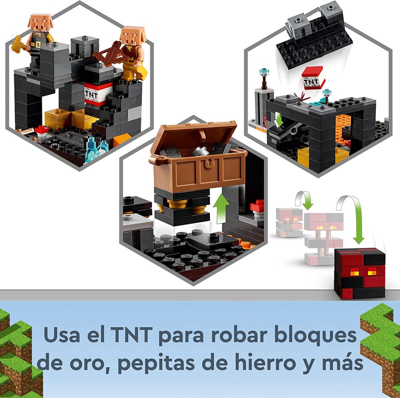 Lego Minecraft - Bastião do Nether — Juguetesland