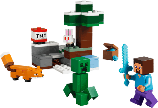 Lego Minecraft - La Aventura De Steve En La Taiga
