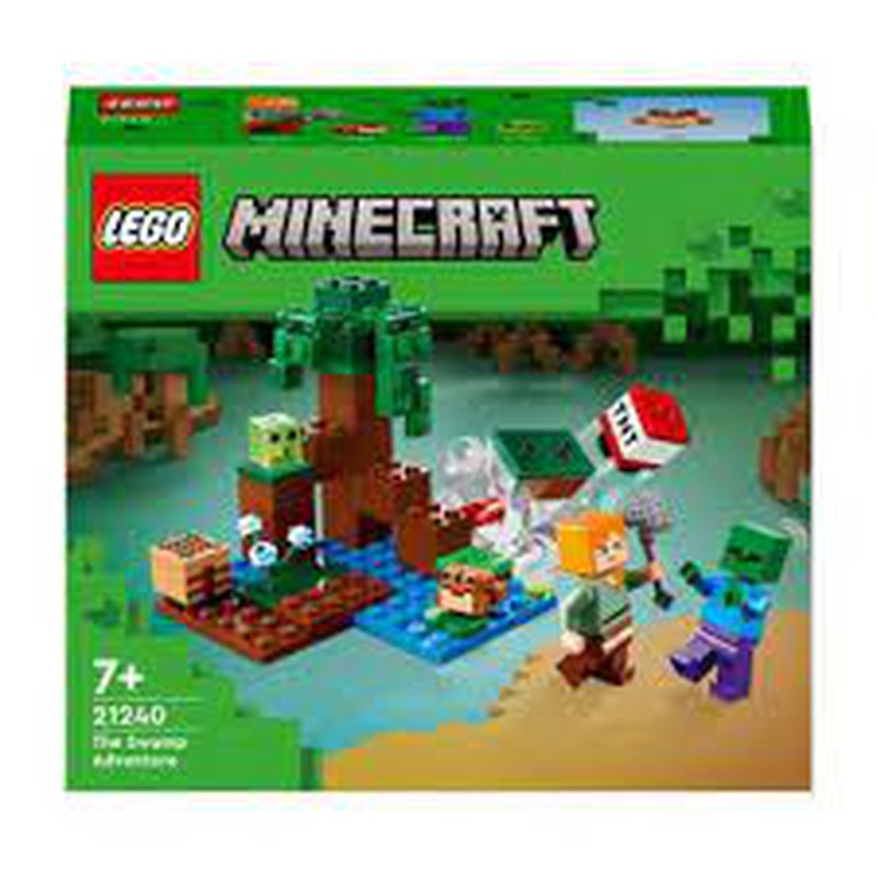 Lego Minecraft - The adventure in the swamp — Juguetesland