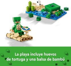 Lego Minecraft La Casa-Tortuga De La Playa