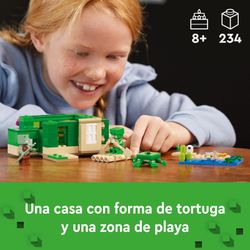 Lego Minecraft La Casa-Tortuga De La Playa