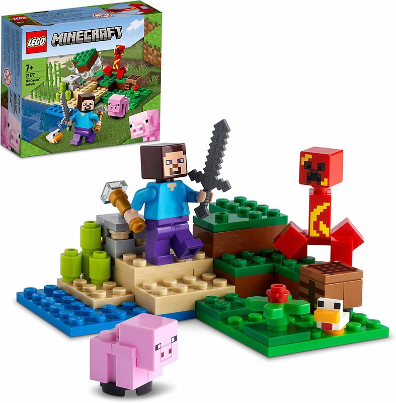Lego Minecraft: The Creeper's Ambush — Juguetesland