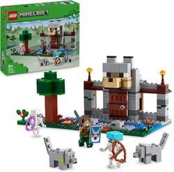 Lego Minecraft La Fortaleza Lobo