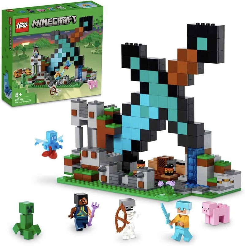 Lego Minecraft La spada da fortificazione — Juguetesland