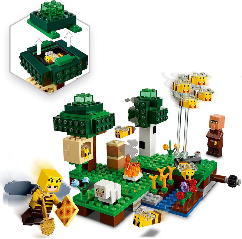 Lego Minecraft The Bee Farm — Juguetesland