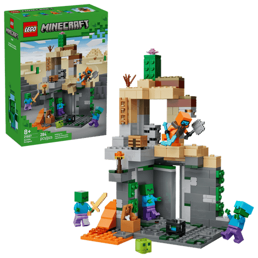Lego Minecraft - La Mazmorra De Zombis