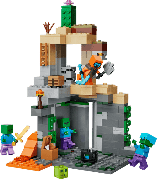 Lego Minecraft - La Mazmorra De Zombis