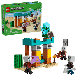 Lego Minecraft - La Patrulla Del Desierto De Los Maldeanos