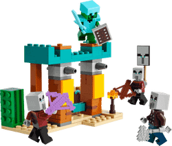 Lego Minecraft - La Patrulla Del Desierto De Los Maldeanos
