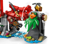 Lego Ninjago - Battaglia tra veicoli Ninja vicino alla casa sull'albero