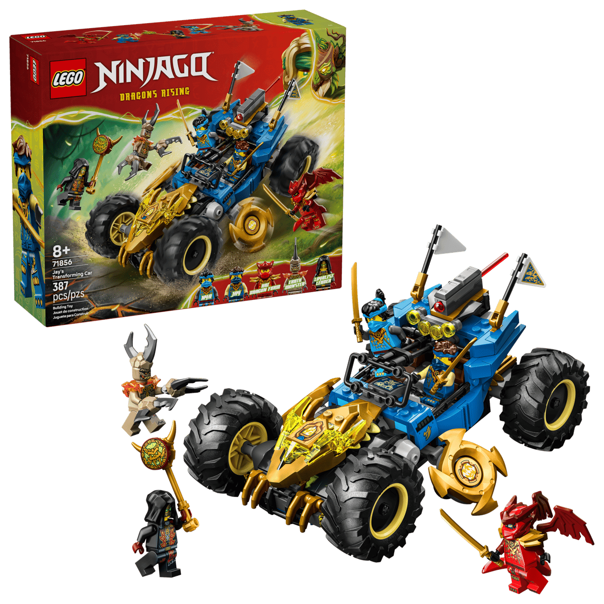 Lego Ninjago - Coche Transformable de Jay  Average rating 0 out of 5 stars