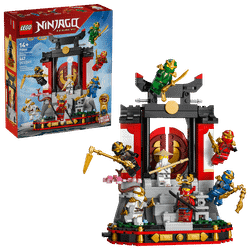 Lego Ninjago - Exposición De Personajes Ninja: 15 Aniversario