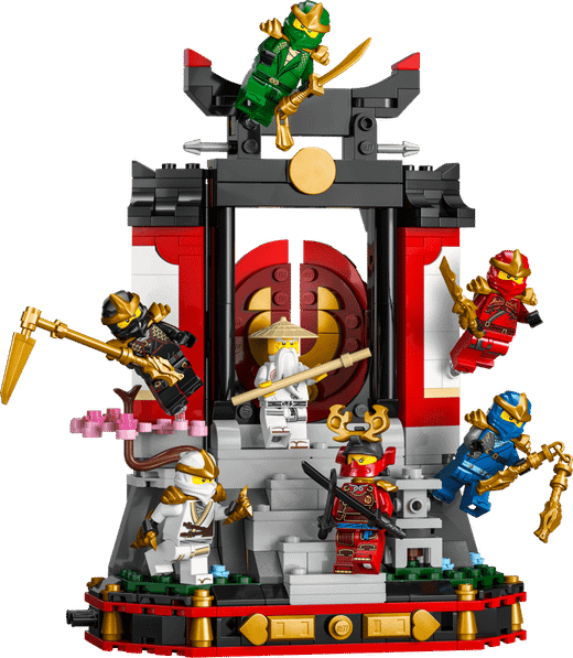 Lego Ninjago - Exposición De Personajes Ninja: 15 Aniversario