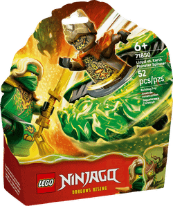 Lego Ninjago - Lloyd vs. Spinner del Monstruo de Tierra
