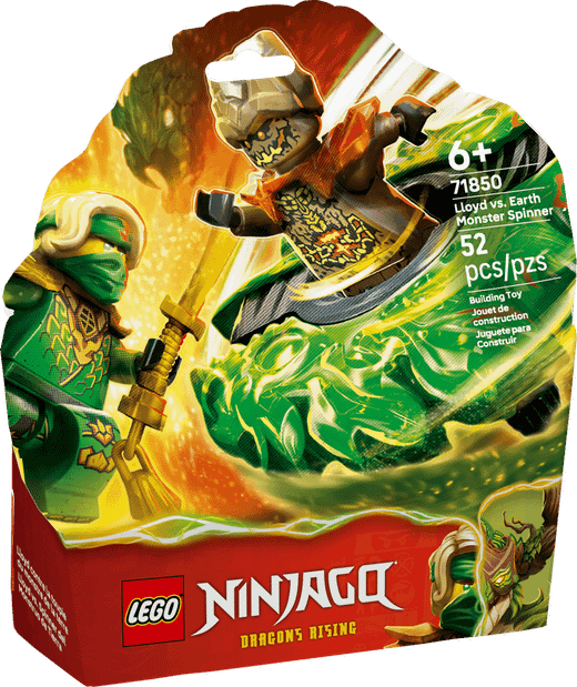 Lego Ninjago - Lloyd contre le monstre de la Terre Spinner