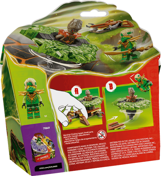 Lego Ninjago - Lloyd contre le monstre de la Terre Spinner