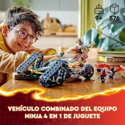 Lego Ninjago - Машина-комбайнер команды ниндзя