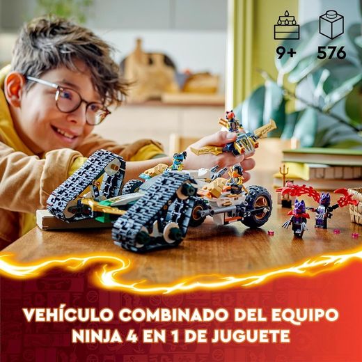 Lego Ninjago - Машина-комбайнер команды ниндзя
