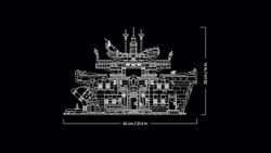 Плавучий ресторан Lego One Piece Baratie