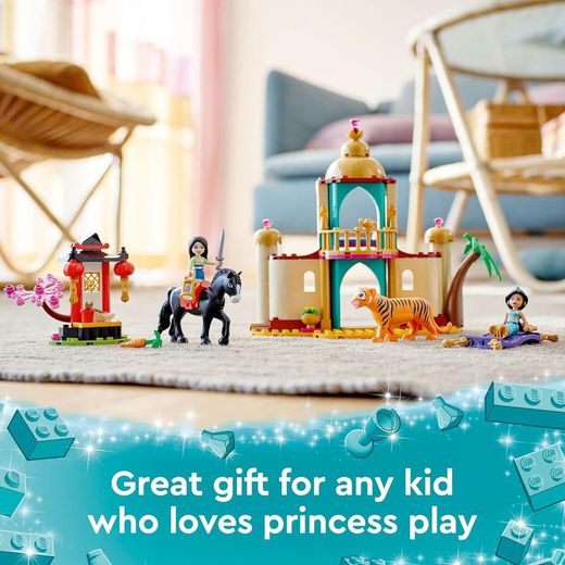 Лего Принцессы Диснея - Приключения Жасмин и Мулан