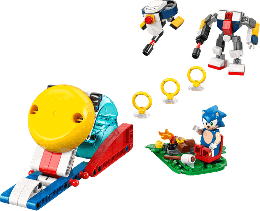 Lego Sonic - Sonic au feu de camp