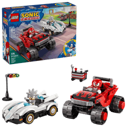 Lego Sonic The Hedgehog - Coche De Silver Vs. Monster Truck De Knuckles