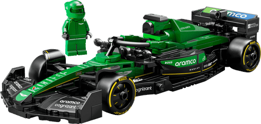Lego Speed ​​Champions - Carro de corrida Aston Martin Aramco F1® AMR24