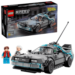 Lego Speed Champions - Máquina Del Tiempo De Regreso Al Futuro