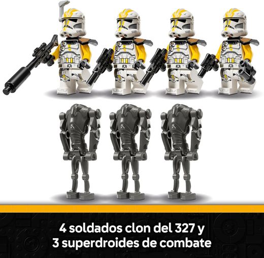 Lego Star Wars - Battle Pack: Soldati Cloni del 327° Corpo Stellare