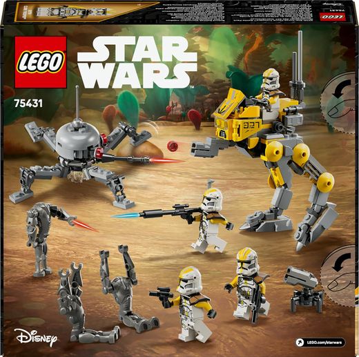 Lego Star Wars - Battle Pack: Soldati Cloni del 327° Corpo Stellare