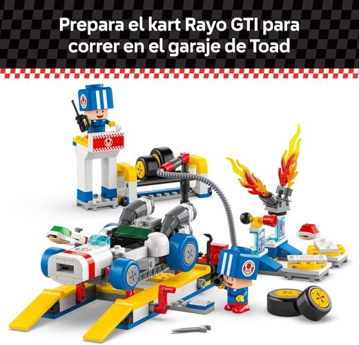Lego Super Mario - Mario Kart: Il garage di Toad