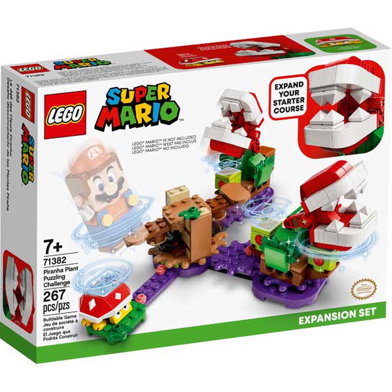 Lego Super Mario - Set di espansione Sfida delle piante piranha —  Juguetesland