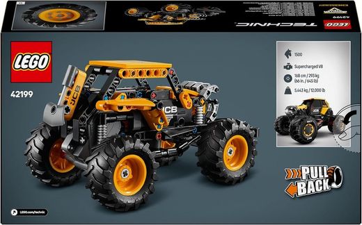 Lego Technic Monster Jam DIGatron с ручным заводным двигателем