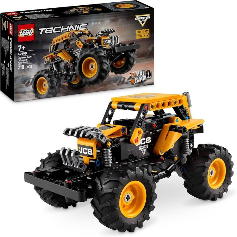 Lego Technic Monster Jam DIGatron with Manual Wind-Up Motor