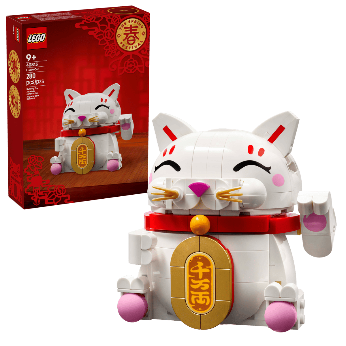 Lego The Spring Festival - Gato De La Buena Suerte