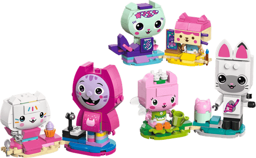 Кукольный домик Габби из LEGO® - Сборные кошачьи друзья Габби