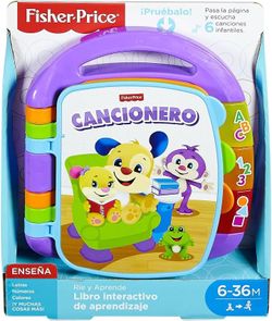 Libro Interactivo De Aprendizaje - Ríe Y Aprende - Fisher-Price
