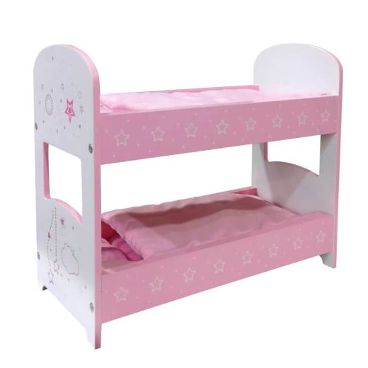 Wooden Bunk Bed for Dolls