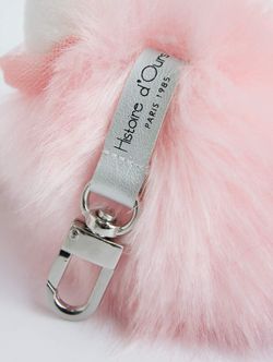 Розовый лебедь Плюшевый брелок 19 см