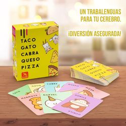 Juego De Mesa - Taco Gato Cabra Queso Pizza - Ludilo