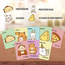 Ludilo – Jeu Taco, Chat, Chèvre, Fromage, Pizza