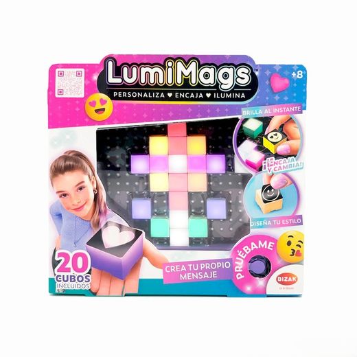 LumiMags - Panel Luminoso Magnético - 20 Cubos