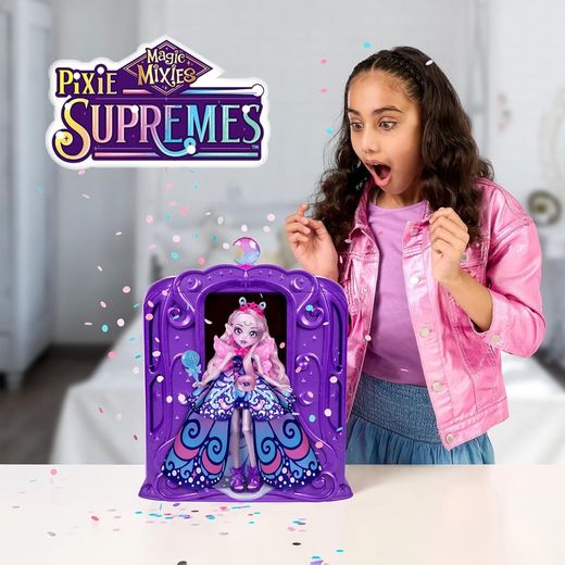 Boneca Magic Mixies Pixie Supremes Mirror com espelho